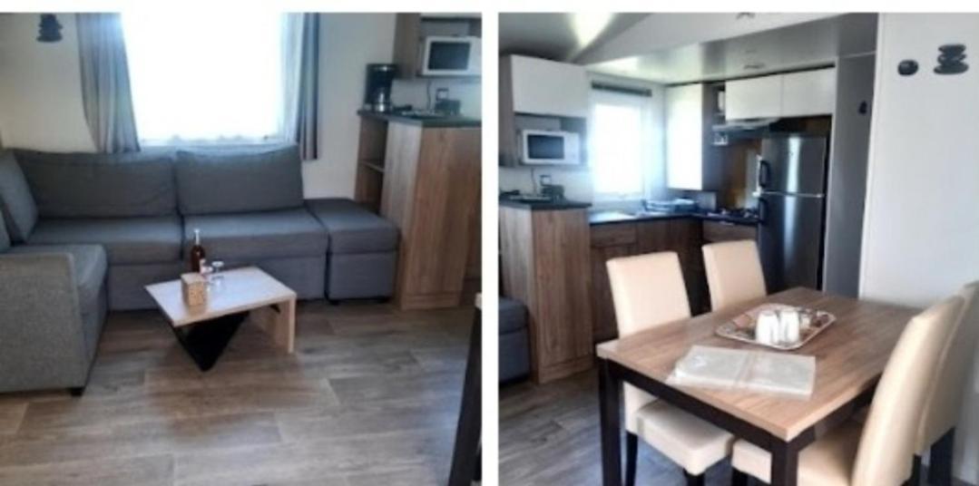 סן-ז'וליין-אן-בורן Camping Des Dunes De Contis Mobilhome 3Ch, מראה חיצוני תמונה