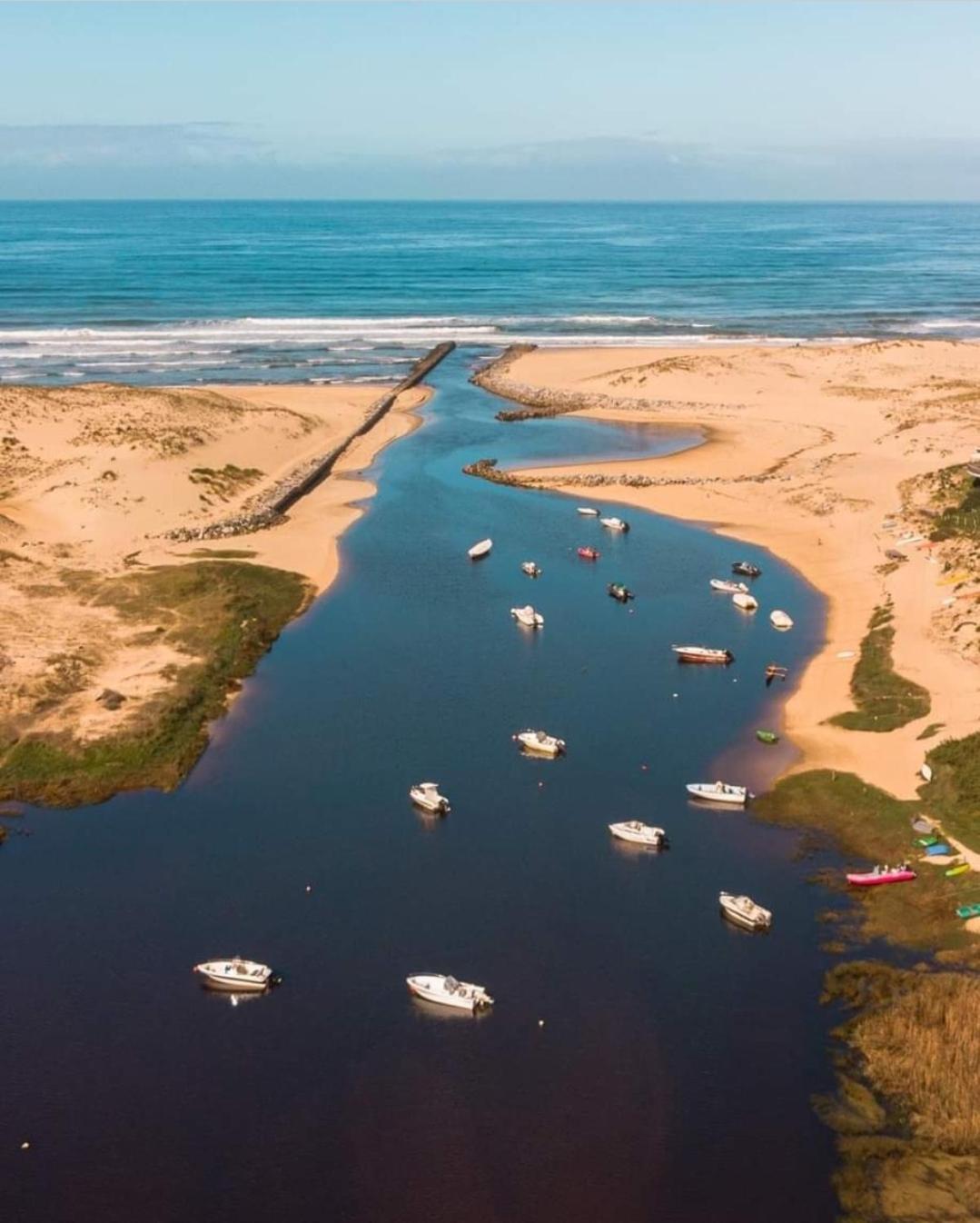 סן-ז'וליין-אן-בורן Camping Des Dunes De Contis Mobilhome 3Ch, מראה חיצוני תמונה