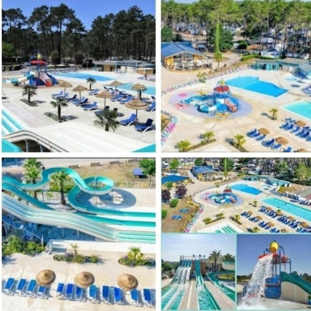 סן-ז'וליין-אן-בורן Camping Des Dunes De Contis Mobilhome 3Ch, מראה חיצוני תמונה